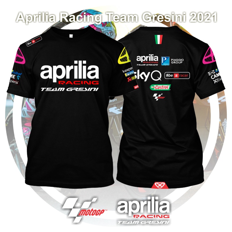 . T-shrt Aprilia Racing Team Gresini 2024 MotoGP Super Premium Available