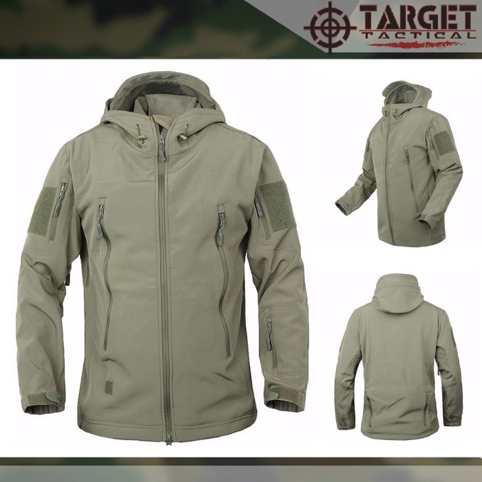 TARGET MILITARY - Jaket Tactical TAD 4.0 Silver Knight Import USA ORIGINAL - Hijau Army