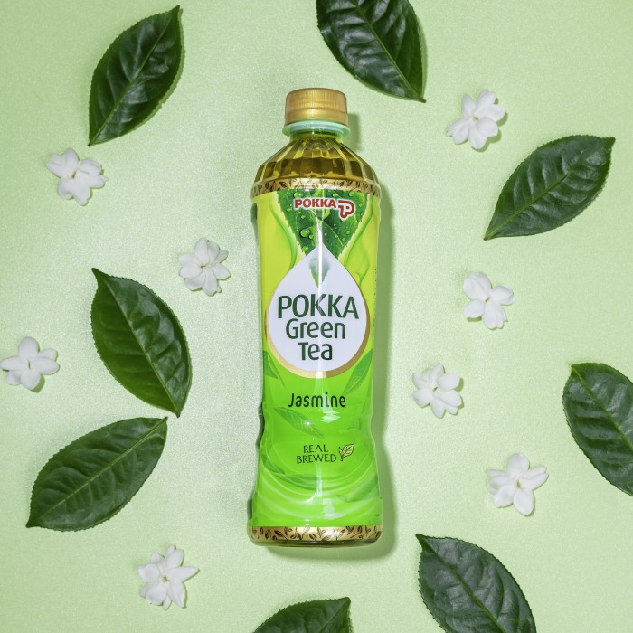 

✨PROMO✨ -Pokka Jasmine Green Tea 450 ML ( 1 Ctn - 24 Pcs )