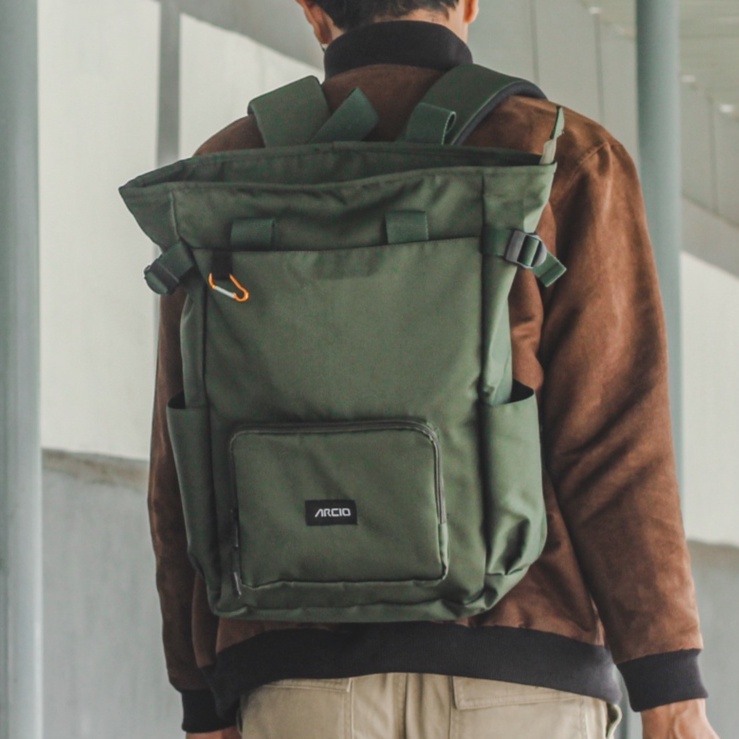 LOTHAR ARMY - Tas Ransel Pria Laptop Backpack Jinjing Tote Bag Travel ORI