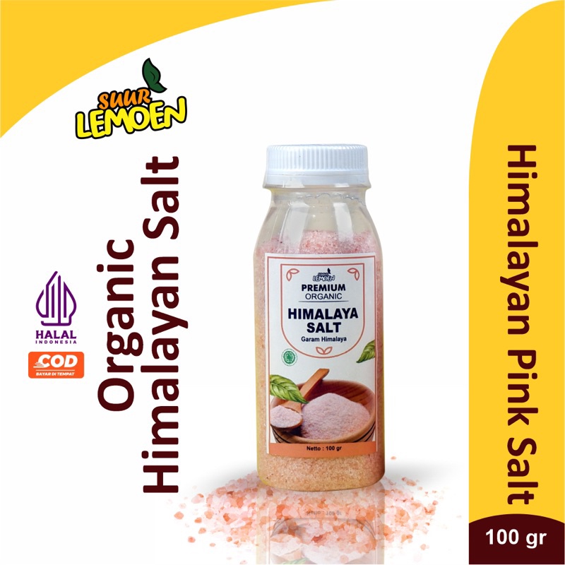 

Garam Himalaya Organic 200 Gram | Himalayan Salt Premium By Suur Lemoen Bogor