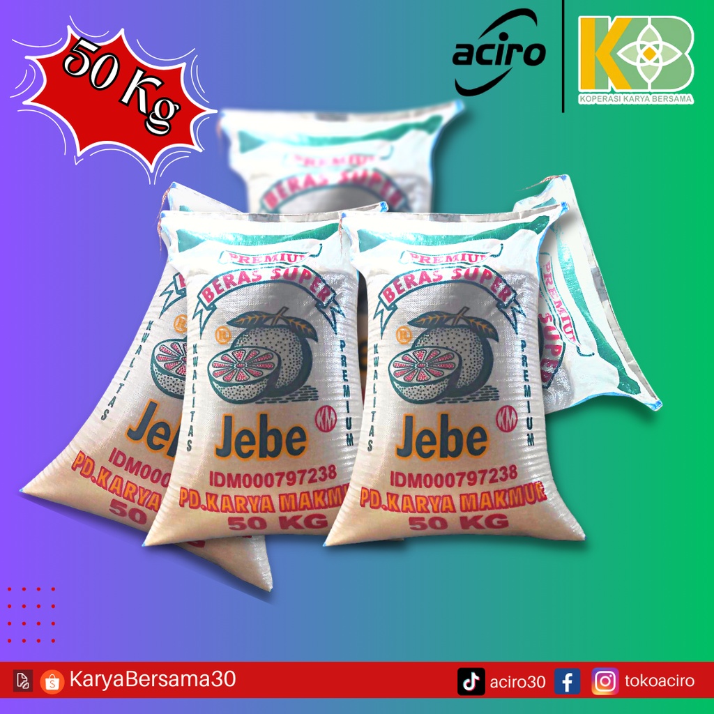 

Beras Jebe 50kg