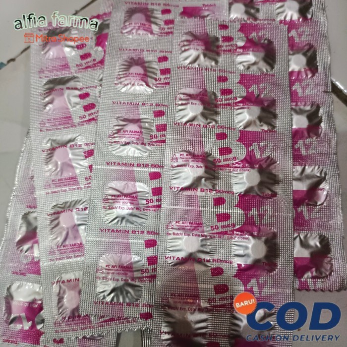 ready vitamin b12 50 mcg original