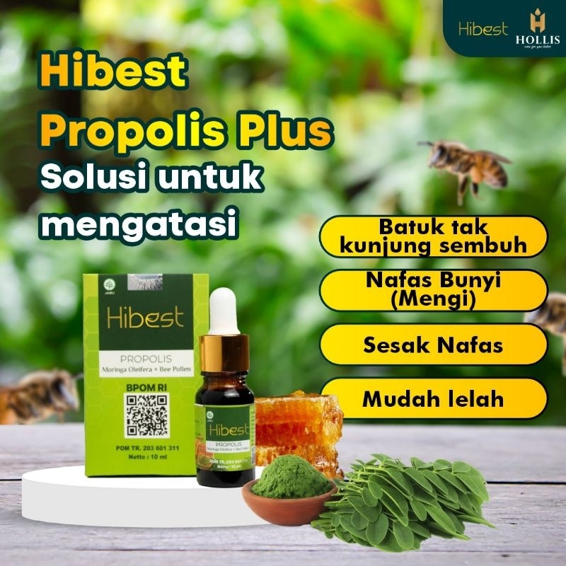 

Hibest Propolis Plus 10ml - Solusi Atasi Diabetes / Kolesterol / Liver