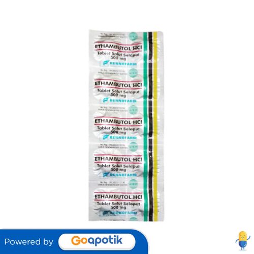 ETHAMBUTOL BERNOFARM 500 MG STRIP 10 TABLET