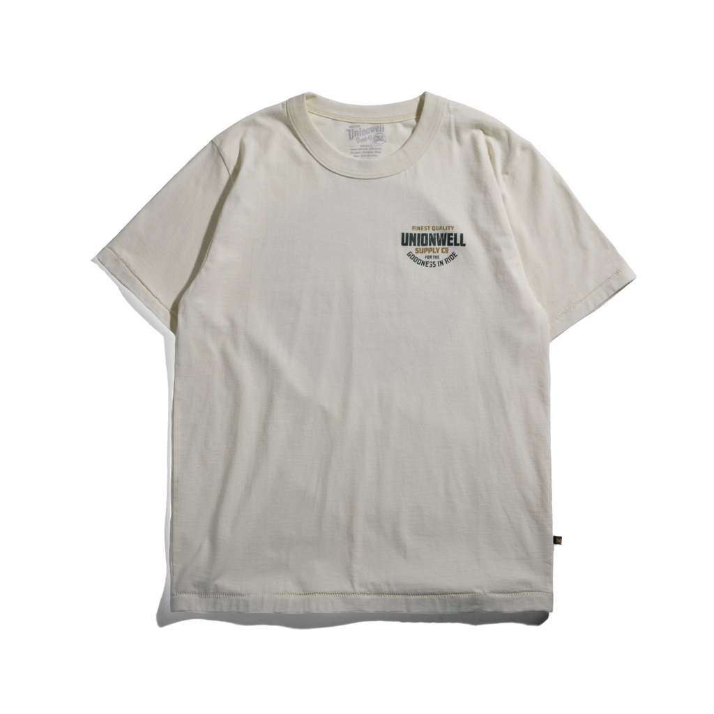 Unionwell T-shirt Union Medallion Off White