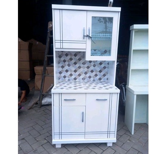 Lemari Dapur/ Lemari Sayur 2 Pintu Eksklusif (Termurah)