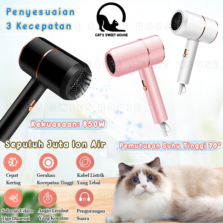 Pet Blower Grooming Kucing Hair Dryer Kucing Grooming Alat Pengering Bulu Hewan