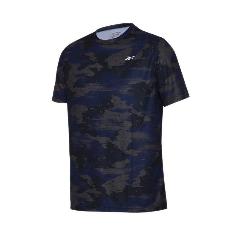 Reebok Training Camo Men's T-Shirt - Vector Navy