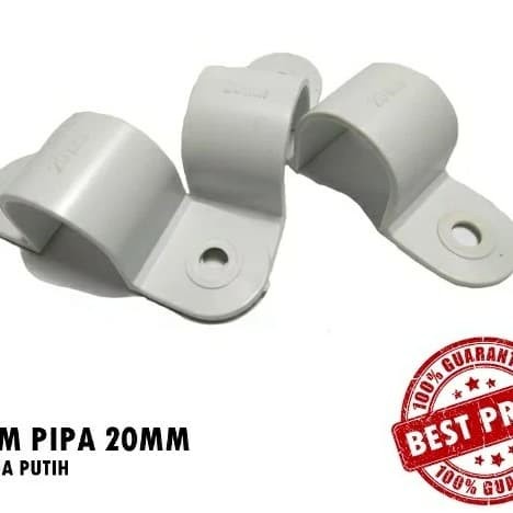 KLEM PIPA LISTRIK 20MM CONDUIT CLIPSAL