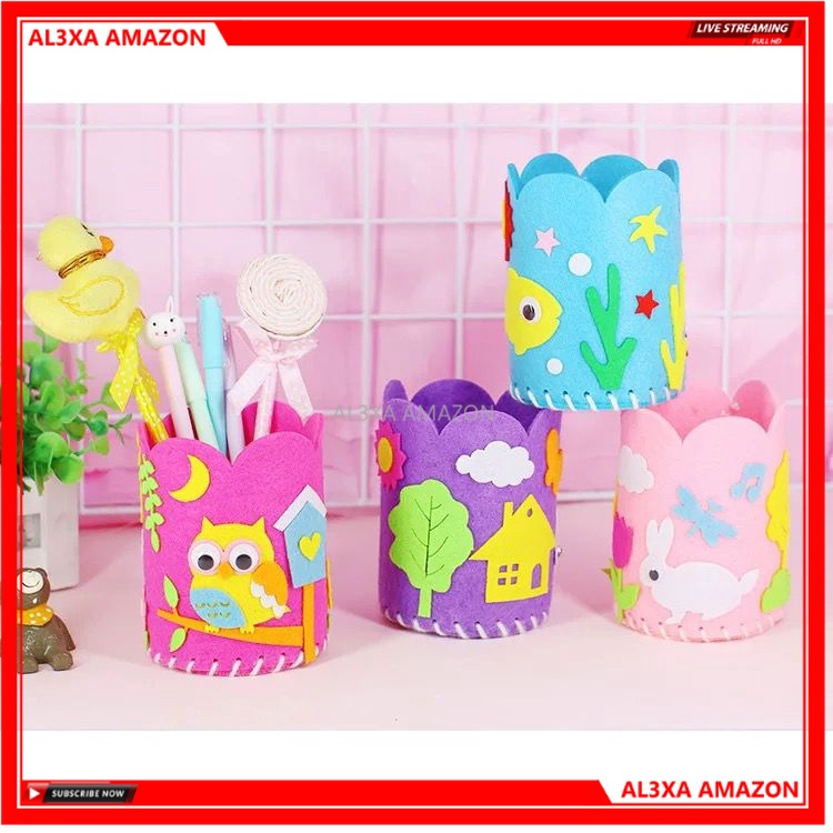 

Mainan Edukasi diy Membuat Kotak Pensil