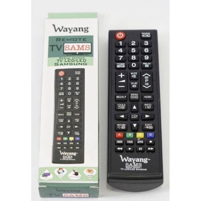 Remote TV Wayang Samsung LED LCD PLASMA Dan TV Tabung