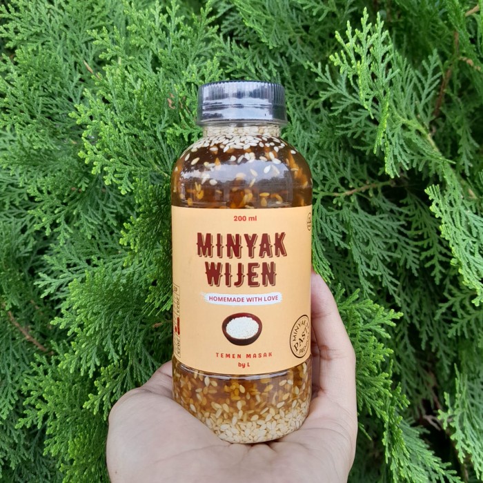 

g Minyak Wijen Halal Premium 200ml Terlaris Berkualitas Teman Masak