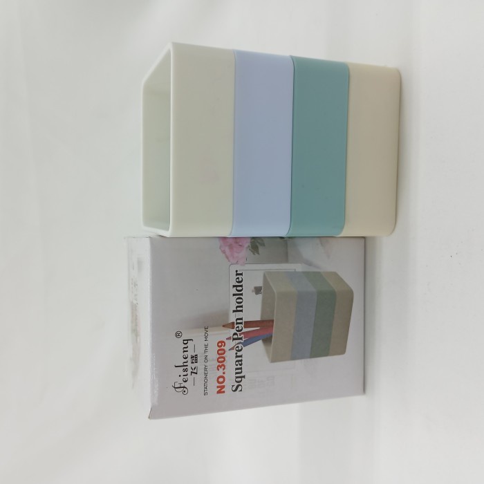 

Tempat Pena Persegi/Kotak Organizer Alat Tulis Kantor Pen Holder