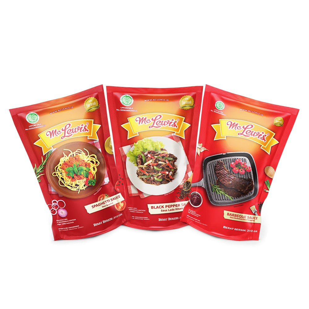 

SAOS . Barbeque saus- Blackpepper saus- Spaghetti Bolognese saus310gr