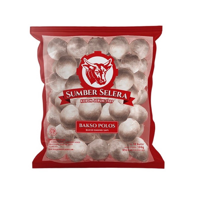 

Bakso Sapi SUMBER SELERA BAKSO POLOS 50pcs Kebon Jeruk