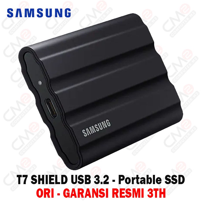 Samsung T7 Shield 4TB USB 3.2 Gen2, Portable SSD - Black