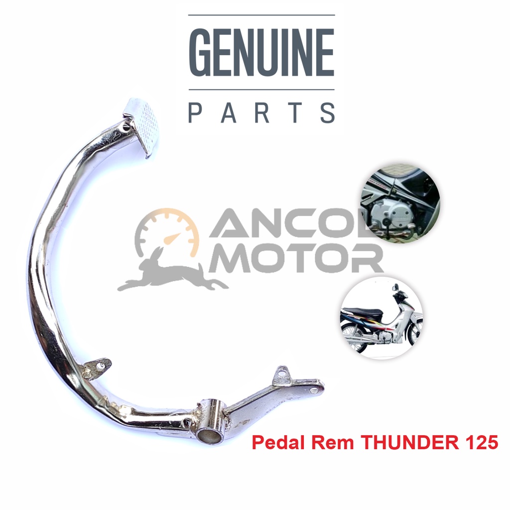 Pedal Rem Thunder 125 Besi Tuas Injakan Kaki Belakang Tromol Suzuki