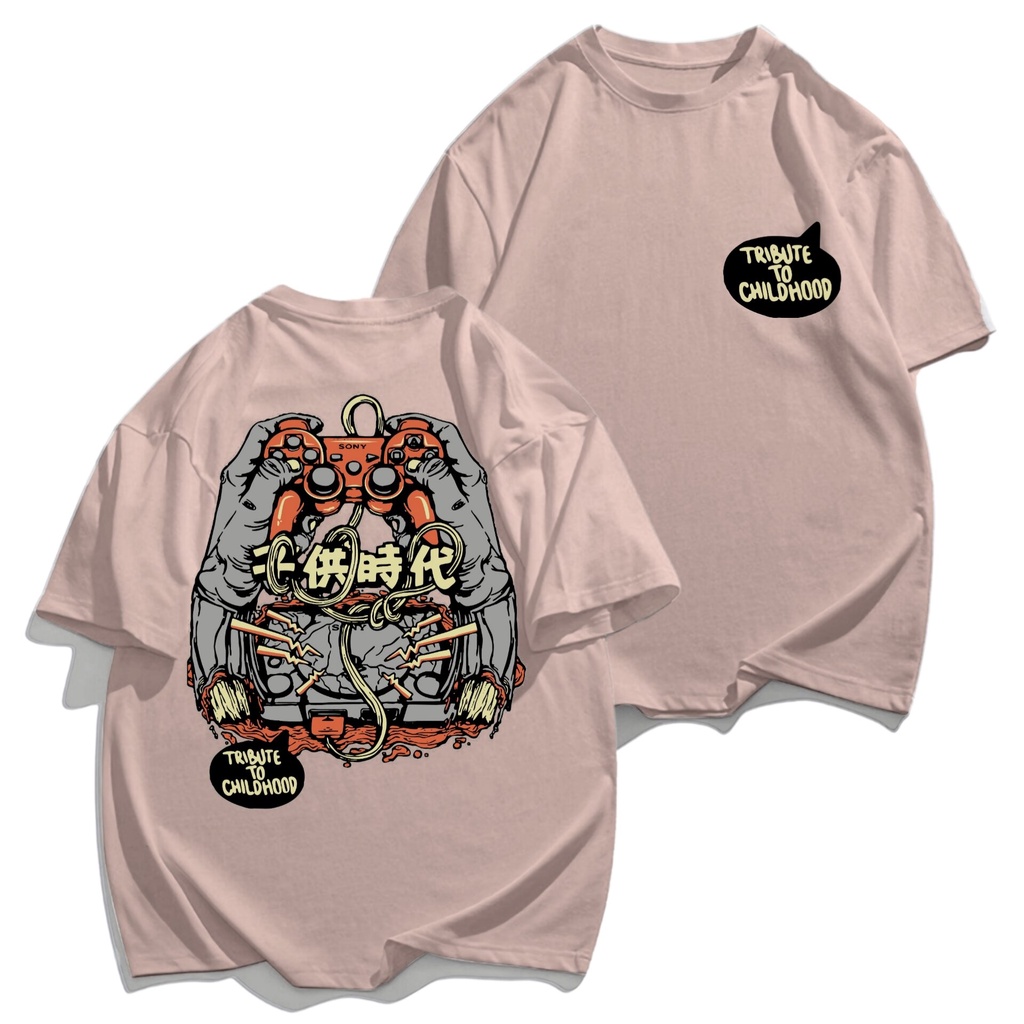 Kaos Tribute Coksu / Kaos Distro / Kaos Pria / Pakaian Oblong Pria / Kaos Warna Coklat Susu / Kaos T