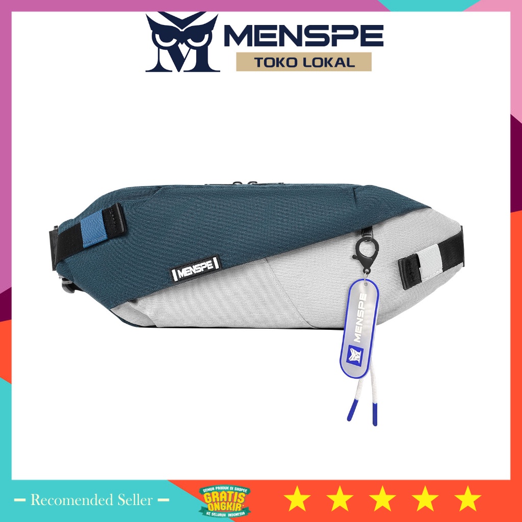 Tas Pria Keren Premium Kuat tidak jebol simple kekinian - MENSPE Tas Selempang Unisex Messenger Bag 
