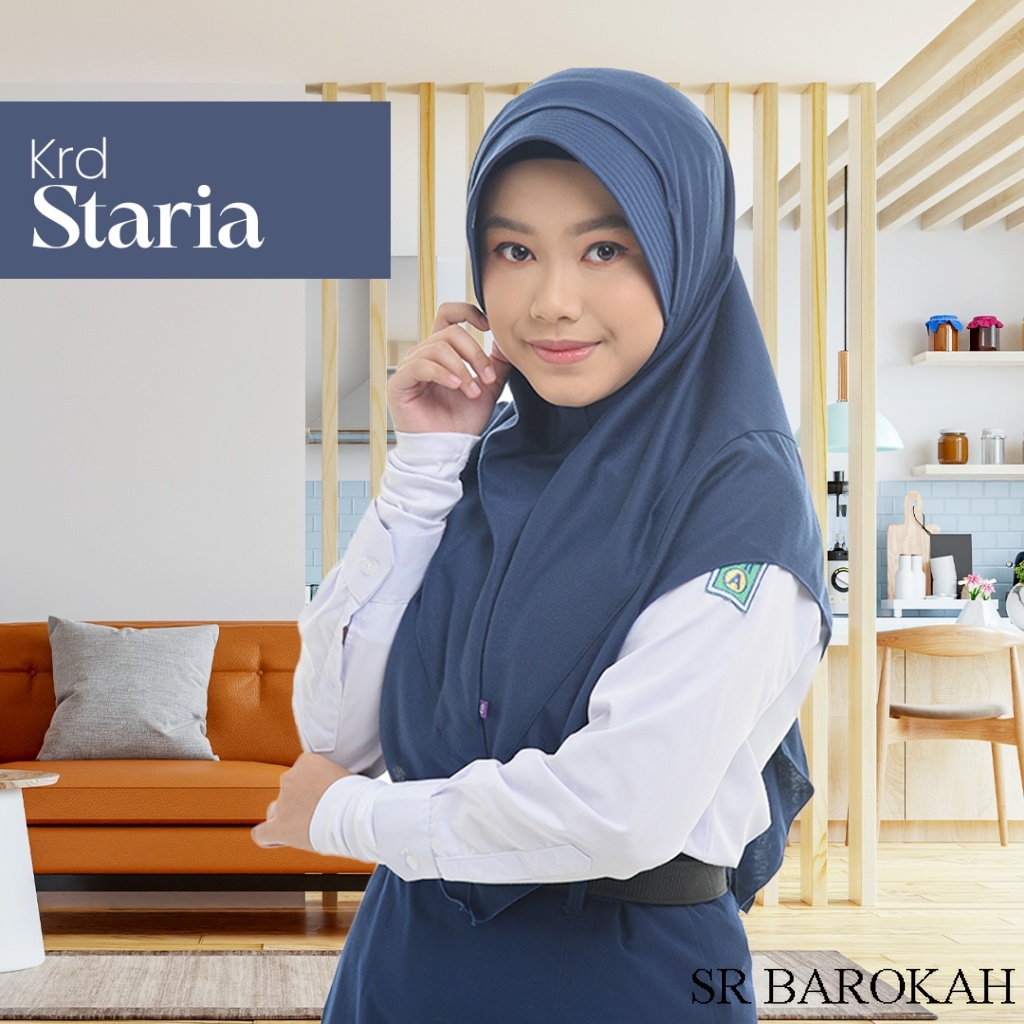 Rabbani - Kerudung Sekolah Instan Wudhu  Staria