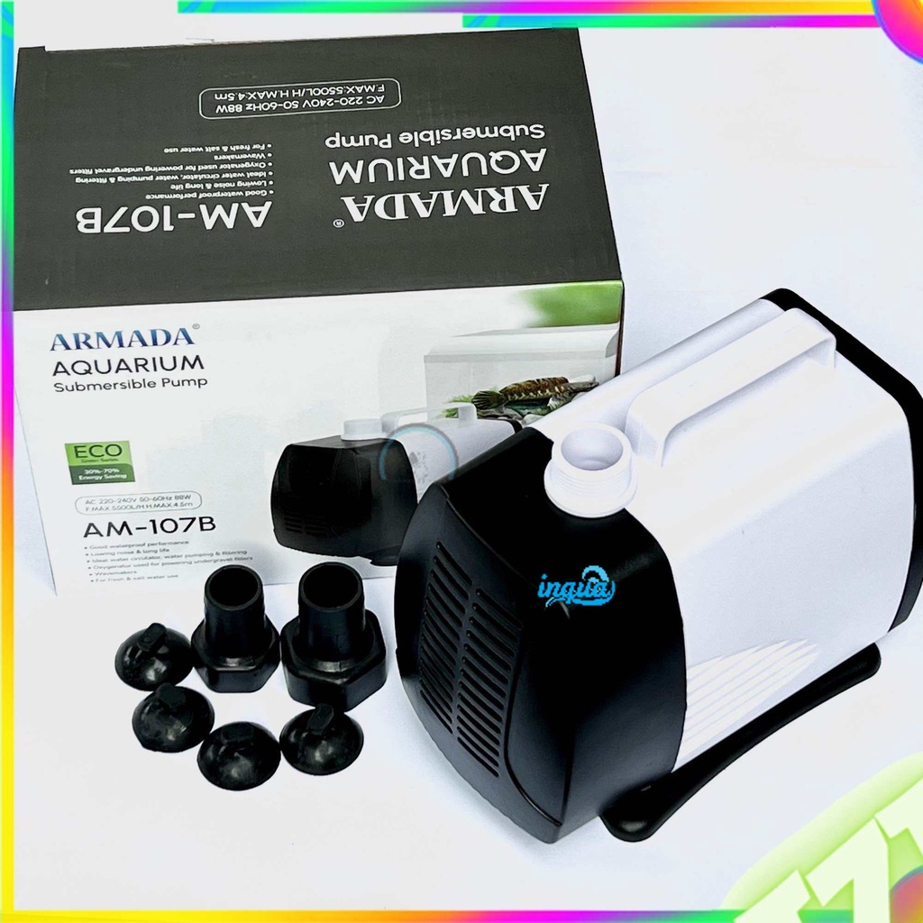 Pompa celup aquarium / kolam armada 107B