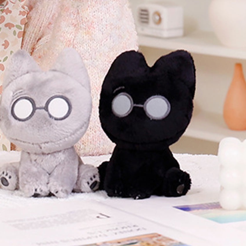 Boneka Plush Hadiah Untuk Anak Perempuan Tas Liontin Kucing Lucu Boneka Mainan Untuk Anak Anak