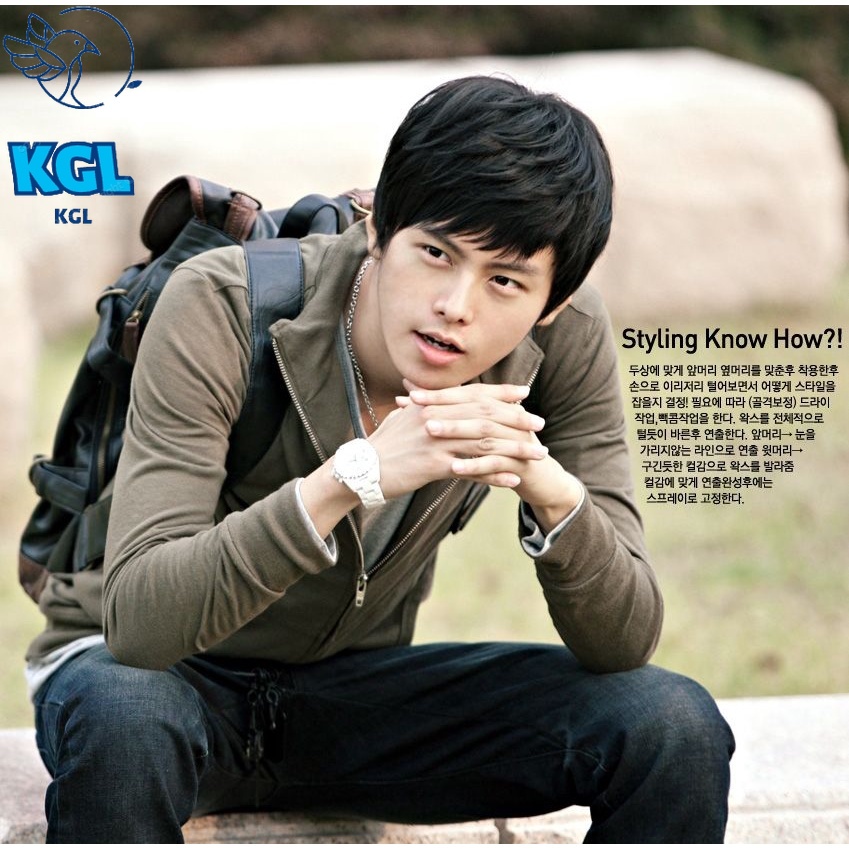 【Pengiriman cepat】Versi Korea dari wig anak laki-laki, tampan, mahasiswa, laki-laki, rambut pendek, 