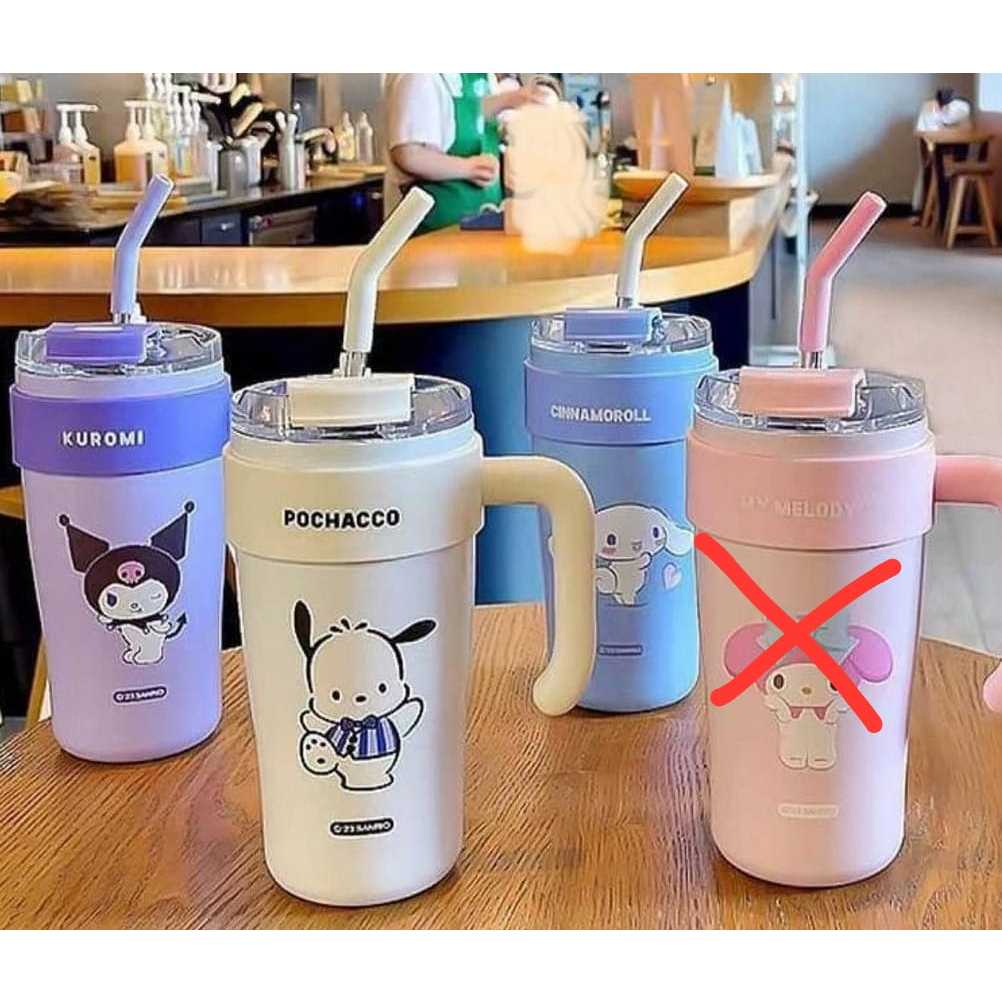 Tumblr Gagang Sedot 860ml Kuromi Pochacco Cinnamoroll