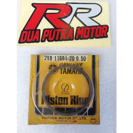 ring piston seher original ori yamaha v75 v80 v 75 80 os os. oz. oz oversize 50 os50 japan