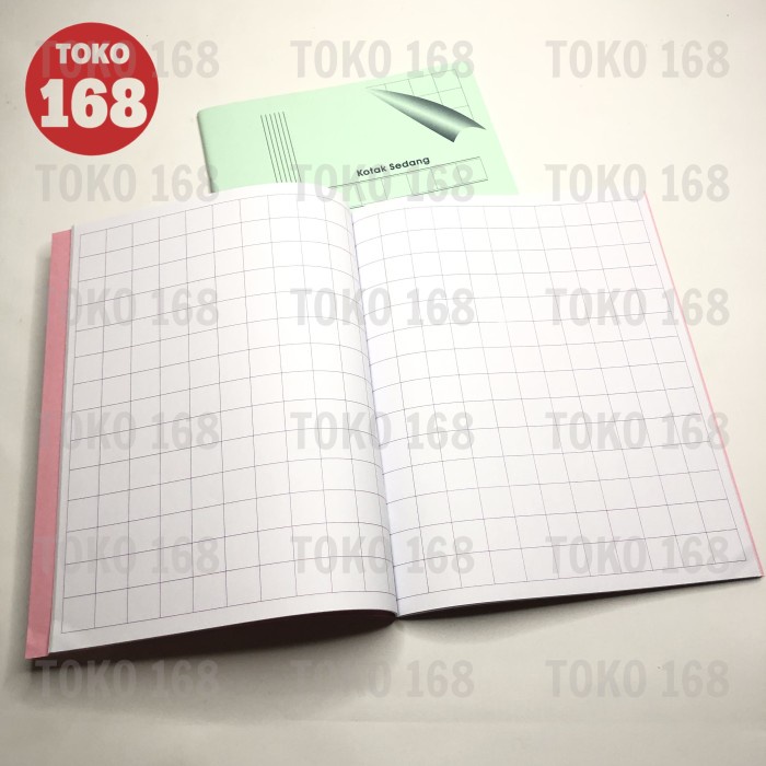 

MURAH- BO Buku Kotak - Kotak / Tulis Mandarin / Kotak 38 Lembar (PAK) - Kotak Kecil- 1.2.23