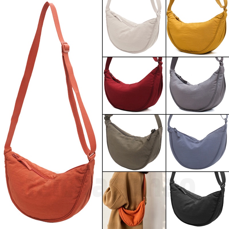 Tas Selempang Bahu Kanvas / Tas Selempang Wanita / Shoulder Bag / Sling Bag Kanvas/Tas Uniqlo Slempa