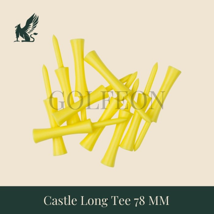 Castle Long Tee 78 mm/ Golf Tee Plastik Long Drive