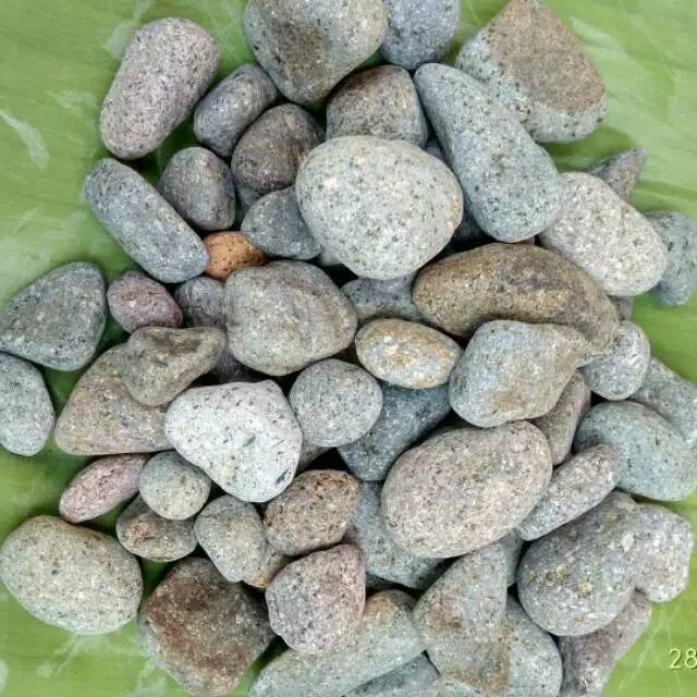 Batu kali kecil kecil Batu hias Batu aquarium Batu terapi
