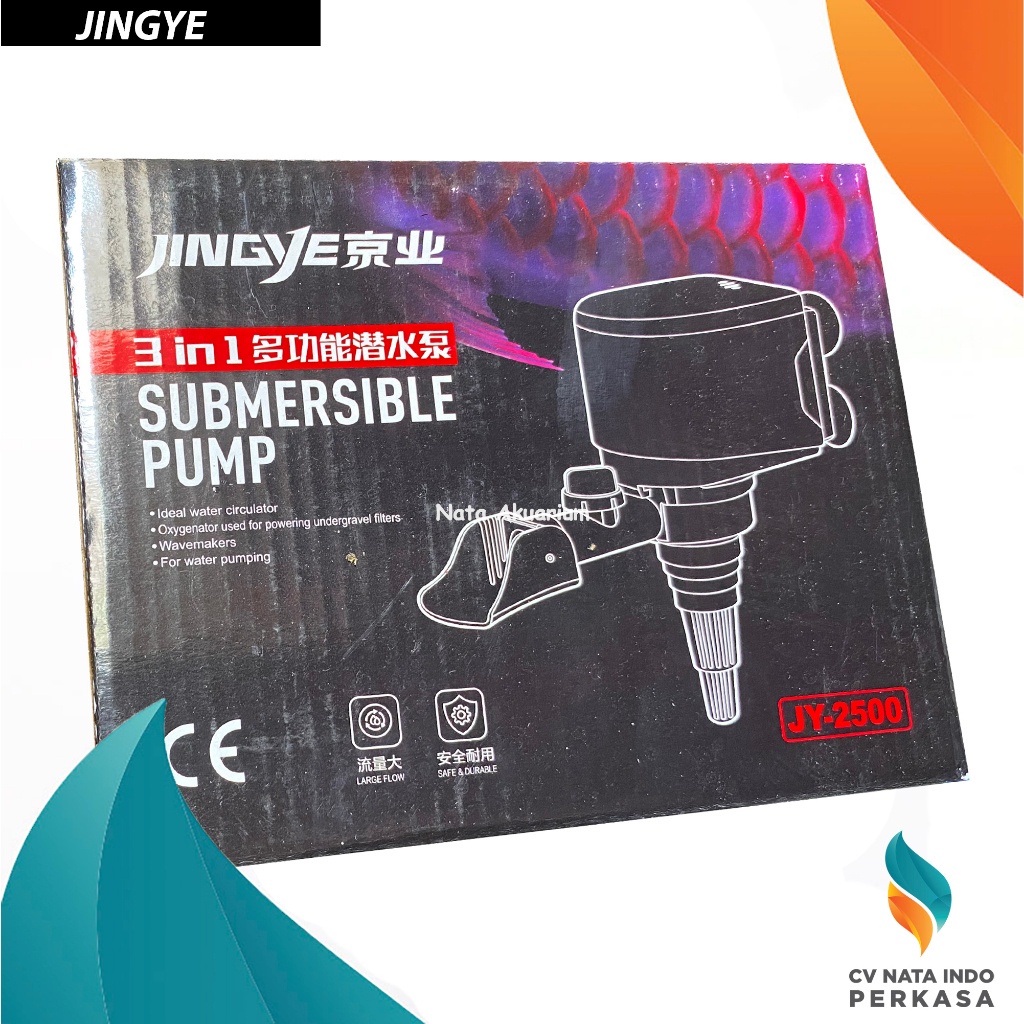 Pompa Aquarium Power Head Filter JINGYE JY 2500 35 watt 2800 LH