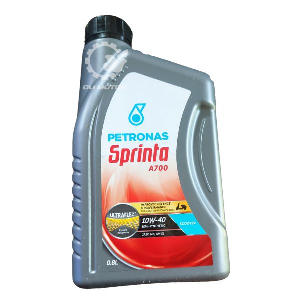 Oli Motor Matic 4T Sprinta A700 10W-40SL 800ml Petronas