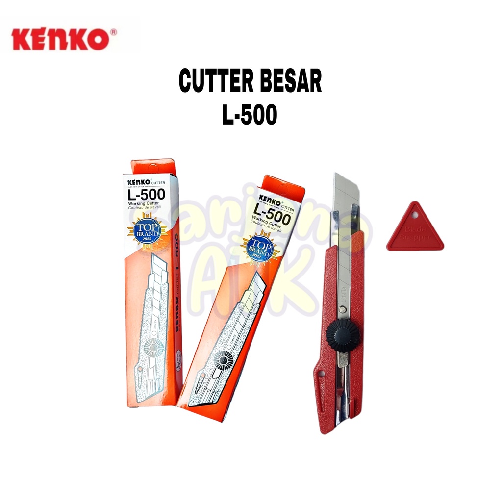 

Cutter Kenko L-500 / Cutter Besar Kenko