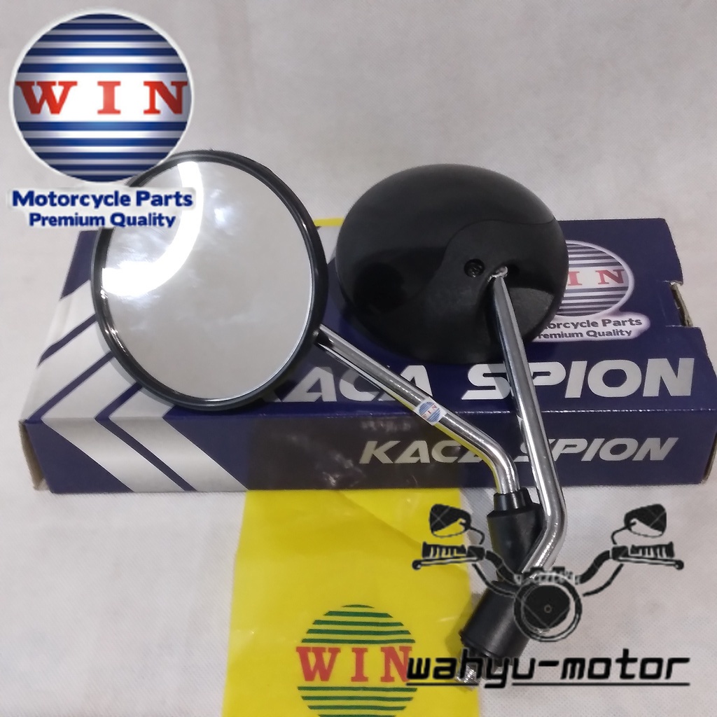 Wm - Kaca Spion Scoopy Karbu 2010 2011 2012  Set Kiri Kanan WIN | sepasang sepion motor karburator h