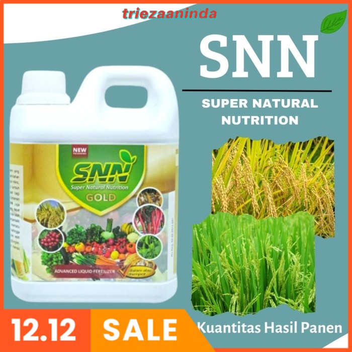 Pupuk Cair Organik Khusus Padi Ukuran 1 L, Pupuk Pembesar Bulir Padi