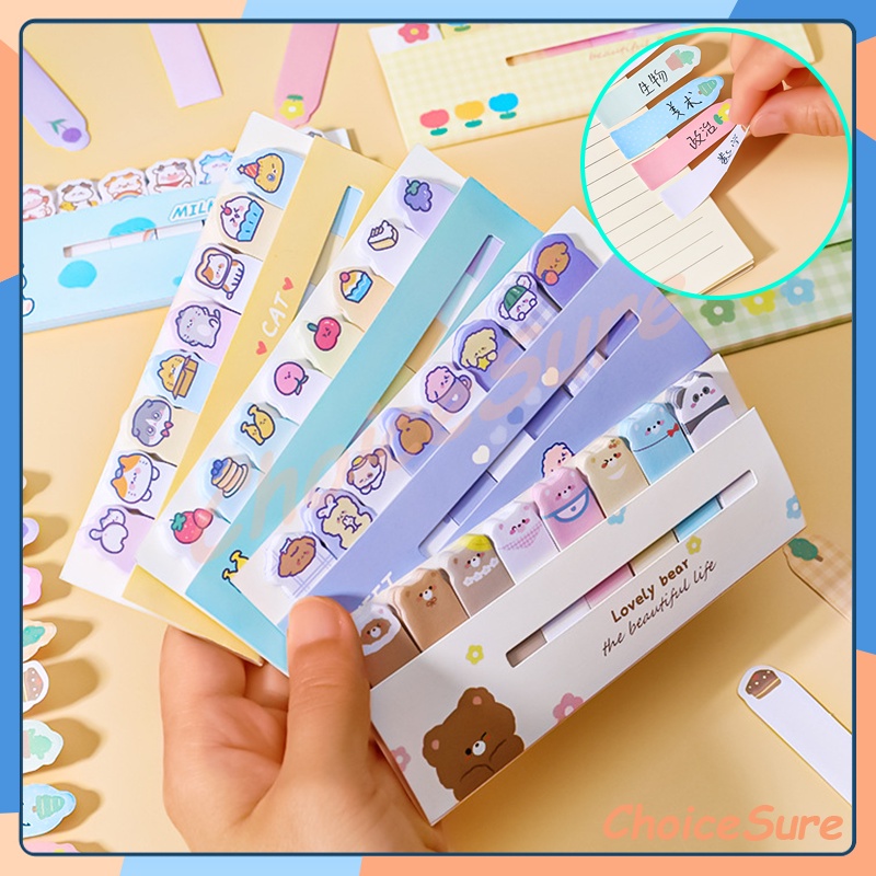 

Sticky Notes Pembatas Buku / Sticky Notes 8 Baris Karakter Lucu