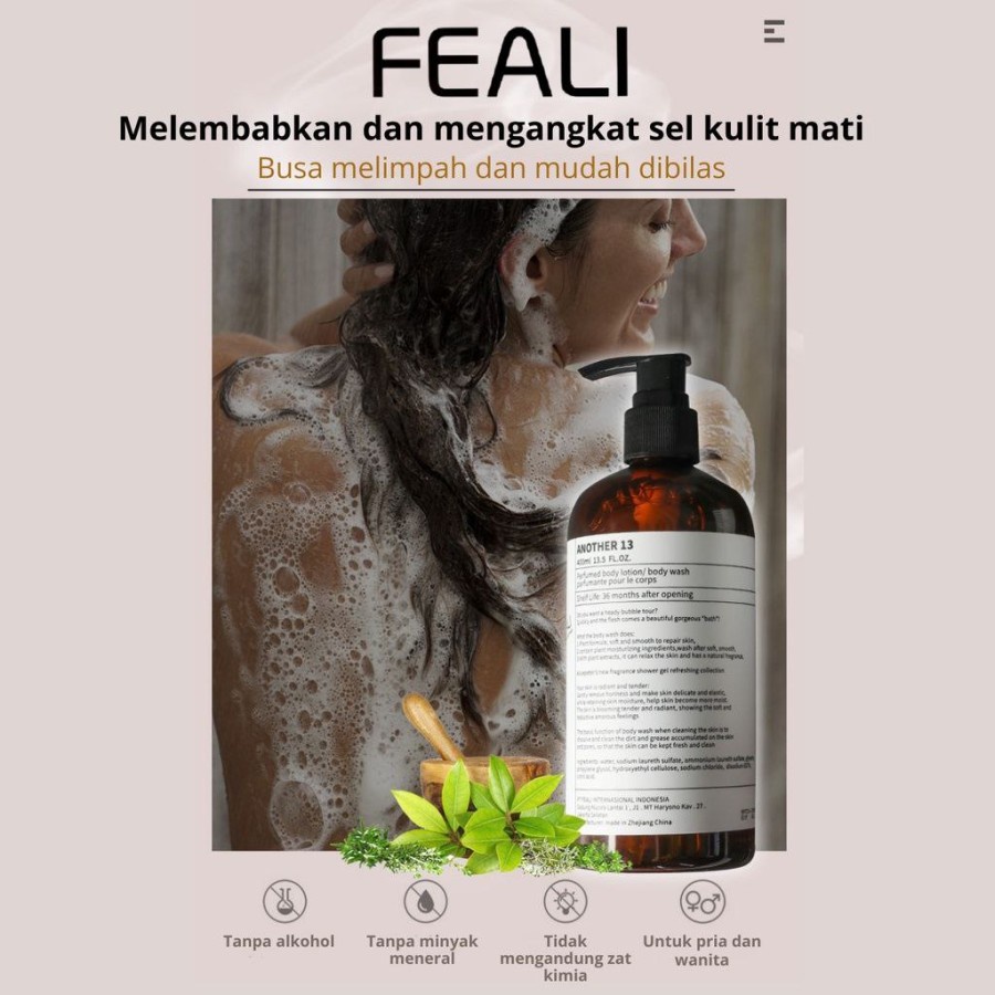READY STOK FEALI BODY LOTION / BODY WASH PARFUMANTE