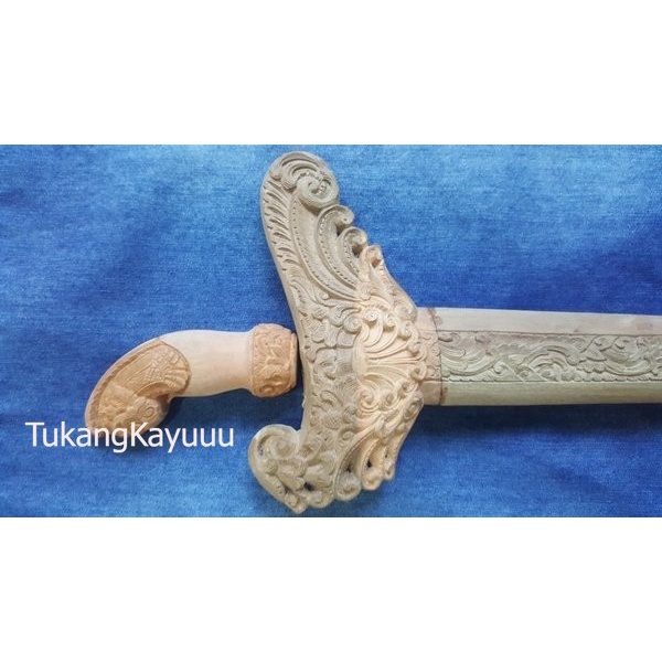 warangka keris ukiran kayu sawo murah meriahr TK45