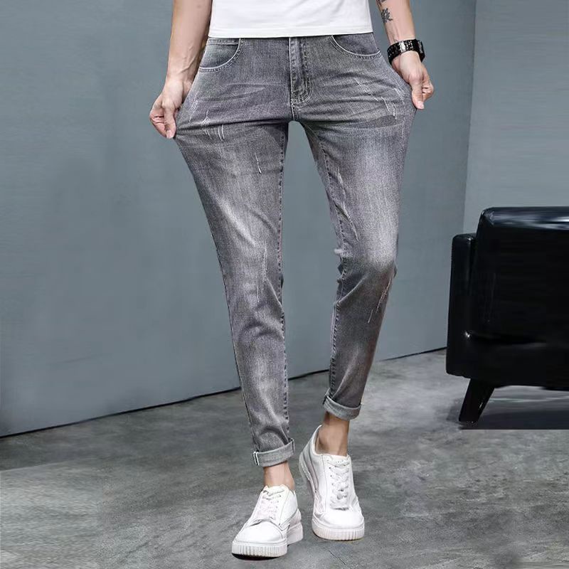 celana jeans pria celana jeans abu pria slim fit jeans cowok celana jeans stretch pria celana jeans 