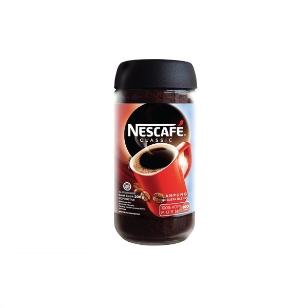 

Nescafe Classic Lampung Robusta Blend Kopi Murni Jar 200gr