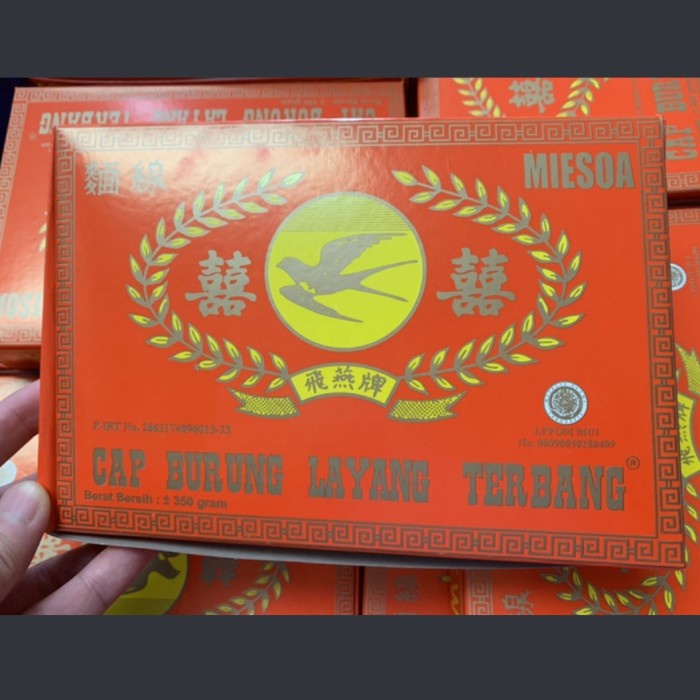 

Miesoa Kotak Cap Burung Layang Terbang 350gr / Miesua Mie Soa