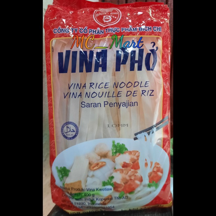

kwetiau kering vietnam / Bich chi vina pho rice noodle 10mm