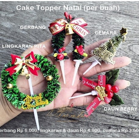 

Grosir Hiasan Natal Murah - rusa 5cm