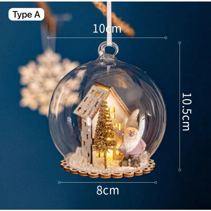 

ORILEY CHRISTMAS ORNAMENT // HIASAN POHON NATAL // CHRISTMAS - Type A