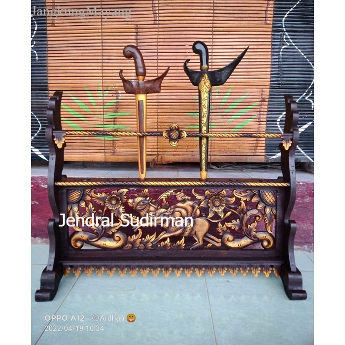 

jagrak keris isi 5 ukir relif mewah Murah Meriah JD21 murah