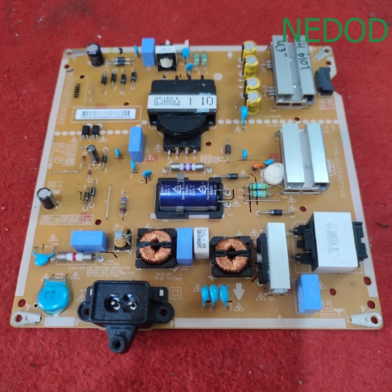 PSU - REGULATOR - POWER SUPPLY Board TV LED LG 43UH610 T - 43 UH 610 T - 43UH610T